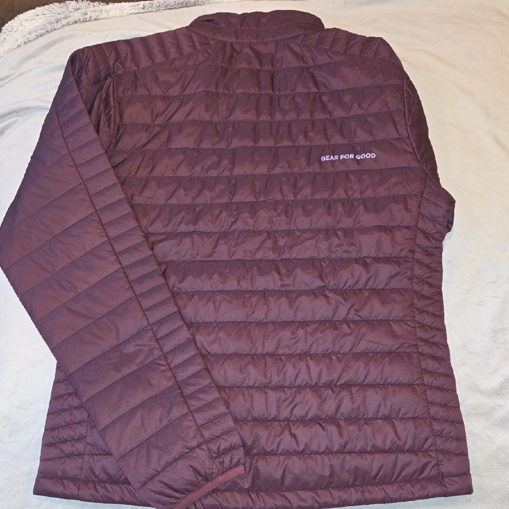 Cotopaxi Maroon Quilted Womens Jacket - Picture 5 of 7